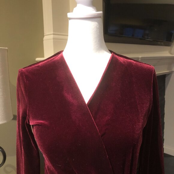 NWT Calvin Klein Women's Velvet Sheath Dress Size 2 Holiday/Evening Wear - Picture 5 of 10